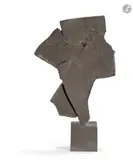 Composition by Carlo Ramous, Épreuve en bronze patiné, sold Jan 2026