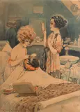 Sous les toits by Maurice Millière, Encre et aquarelle, sold Jan 2026