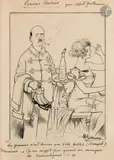 Les Femmes n'ont besoin que d'être belles (Chamfort) by Albert Guillaume, Encre sur traits de crayon, sold Jan 2026