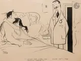 L'Infidèle rassurée by Paul Iribe, Encre et rehauts de gouache, sold Jan 2026