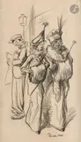 T'as pas honte ! Tu vends La Patrie pour un rond by Ricardo Florès, Encre et aquarelle, sold Jan 2026