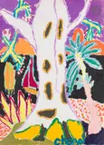 Le Tronc by Malcolm de Chazal, Gouache sur traits de crayons, sold Dec 2025