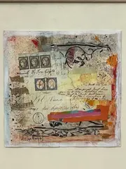 21, rue Esprit des Lois by Nissan Engel, Collage, sold Feb 2026