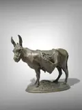 Âne d'Afrique by Auguste-Nicolas Cain, Bronze d'édition, patiné, sold Feb 2026