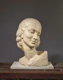 Buste de femme by Louis Botinelly, Plâtre patiné, sold Jan 2026