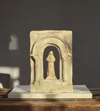Sainte Thérèse de l'Enfant Jésus sous une arcade by Louis Botinelly, 1947, Plâtre, sold Jan 2026