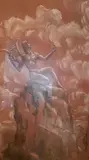 Le chant d'Orphée by Louis Botinelly, vers 1929, Pastel sur papier orangé, sold Jan 2026