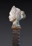 L'Asie, vers 1925-1927 by Louis Botinelly, Plâtre patiné (Égrenures, taches, usures, sold Jan 2026