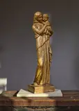 Vierge à l'Enfant by Louis Botinelly, Plâtre patiné, sold Jan 2026