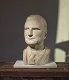 Buste de Paul Ricard by Louis Botinelly, 1950, Plâtre patiné signé à droite (Éclats, sold Jan 2026