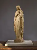 Sainte Vierge aux mains jointes by Louis Botinelly, Plâtre (Petits accidents, sold Jan 2026