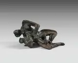 Tendresse maternelle ou Repos by Ossip Zadkine, vers 1966, Épreuve en bronze patiné, sold Nov 2024