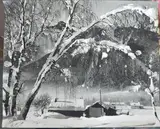 Chalets by Georges II Tairraz, Photographie tirage argentique, au dos tampon « G, sold Nov 2025