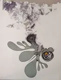 Sans titre by Raymond Moretti, 1974, Lithographie sur papier, sold Nov 2025