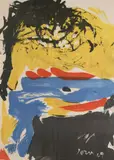 Composition by Asger Jorn, Lithographie en couleurs, sold Oct 2025