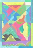 Composition by Albert Coste, Gouache, sold Oct 2025