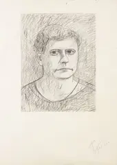 Portrait d'homme by Pierre Tal-Coat, Lithographie signée, sold Sep 2025