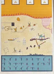 Sans titre by Jan Voss, 1968, Lithographie en couleurs, sold Sep 2025