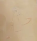 Femme by Henri-Edmond Cross, Crayon de couleurs, tampon en bas à droite, sold Sep 2025