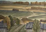 Paysage by Angelina Beloff, Aquarelle sur papier, sold Jul 2025