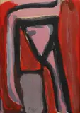 Composition by Bram van Velde, Lithographie en couleurs non numérotée, sold Mar 2018
