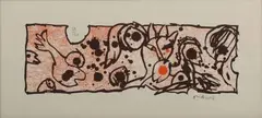 Composition by Pierre Alechinsky, Lithographie, sold Mar 2018