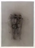 Les trois Grâces by Eric Dalbis, 1987, Crayon et fusain sur papier vergé, sold Oct 2017