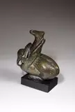 Jeune fille les jambes en l'air by Georges Oudot, Epreuve en bronze, sold Oct 2017