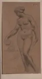 Étude de femme by Henri Fantin-Latour, Crayon noir, sold Nov 2025