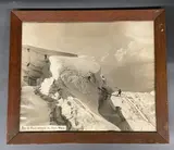 Les Sommets du Mont Blanc by Georges Tairraz, Photographie originale d'époque signée en bas à droite, sold Apr 2024