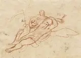 Allégorie du temps by Giovanni Battista Tempesti, Sanguine, sold Mar 2025