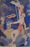 Au cirque by Sacha Zaliouk, Gouache, sold Dec 2024