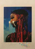Sans titre by Philippe Druillet, Affiche Salammbô : L'esclave, sold Dec 2024