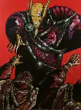 Sans titre by Philippe Druillet, 2000, Affiche Salammbô : Le conseil Editée en, sold Dec 2024