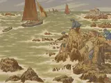 Les mousses by Henri Rivière, 1906, Lithographie couleurs, sold Dec 2024
