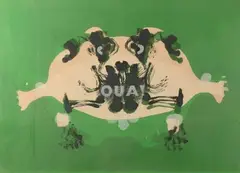 Oua by Jean-Robert Ipoustéguy, 1966, Lithographie en couleurs, sold Dec 2024