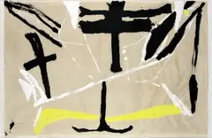 Sans titre by Mimmo Paladino, 1979, Acrylique sur papier japon Acrylic on japan paper, sold Jun 2025