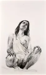 Constance by Philippe Pasqua, 2006, Mine de plomb sur papier Graphite on paper, sold Jun 2025