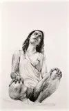 Constance by Philippe Pasqua, 2006, Mine de plomb sur papier Graphite on paper, sold Jun 2025