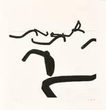 Ligne indéterminée, c. 1990 by Bernar Venet, Gravure et aquatinte sur papier, sold Jun 2025