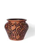 Sans titre by Keith Haring, 1989, Encre sur terre cuite, sold Nov 2024