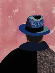 Faust by Eduardo Arroyo, 1978, Huile, enamel et aquarelle sur papier monté sur panneau, sold Nov 2024