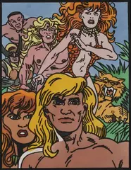 Sans titre by Gudmundur Erro, Aquarelle et feutre sur papier marouflé sur carton, sold Apr 2024
