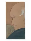 Tanclar l'usurier by Marguerite Burnat-Provins, 1925, Aquarelle et gouache sur carton, sold Apr 2026