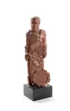 Le Métallo, circa 1954 by Antoniucci Volti, Plâtre patiné, sold Apr 2026