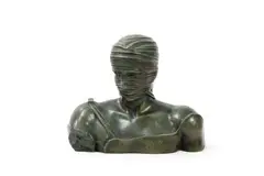 Argos by Igor Mitoraj, 1989, Épreuve en bronze patiné vert, sold Apr 2026