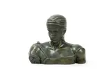 Argos by Igor Mitoraj, 1989, Épreuve en bronze patiné vert, sold Apr 2026