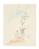 Le livreur by Jean-Jacques Sempé, 2015, Encre et aquarelle sur papier, sold Apr 2026