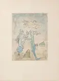 Centre nœuds, 1974, essai by Roberto Matta, Eau-forte et aquatinte sur papier, sold Mar 2026