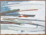 λ Sans titre by Árpád Szenes, vers 1960, Gouache sur papier, sold Sep 2024